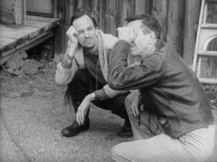 Ingmar Bergman och Gunnar Fischer.