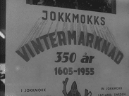 NUET Nordisk Tonefilms journal (14-20 februari 1955) EM i skridsko, Vintermarknad i Jokkmokk